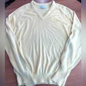 Men Christian Dior yellow sweatshirt